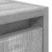 Noptiera montata pe perete gri Sonoma 38x34x40 cm - WALTI WALTI