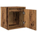 Noptiera montata pe perete lemn vechi 38x34x40 cm - WALTI WALTI