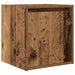 Noptiere montate pe perete 2 buc Lemn vechi 38x34x40 cm - WALTI WALTI