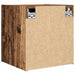 Noptiere montate pe perete 2 buc Lemn vechi 38x34x40 cm - WALTI WALTI