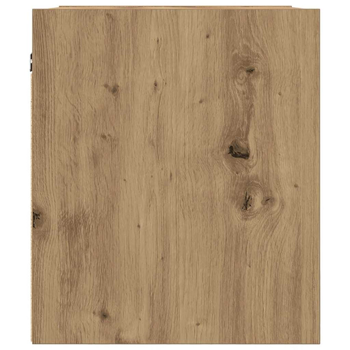 Noptiera montata pe perete Stejar Artizanal 38x34x40 cm WALTI