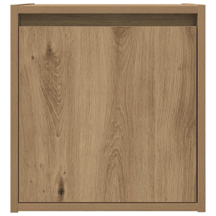 Noptiere montate pe perete 2 buc Stejar Artisan 38x34x40 cm WALTI