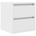 Noptiere montate pe perete 2 buc Alb 38x34x40 cm - WALTI WALTI