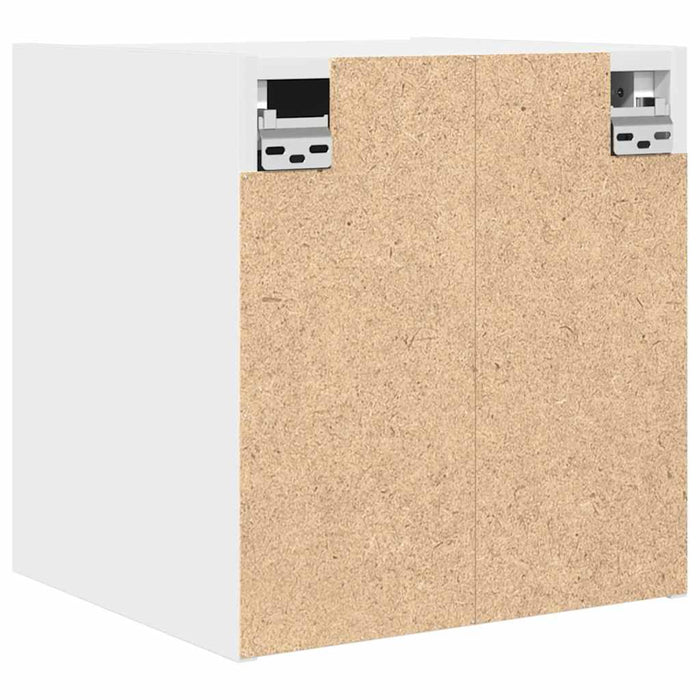 Noptiere montate pe perete 2 buc Alb 38x34x40 cm - WALTI WALTI