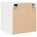 Noptiere montate pe perete 2 buc Alb 38x34x40 cm - WALTI WALTI
