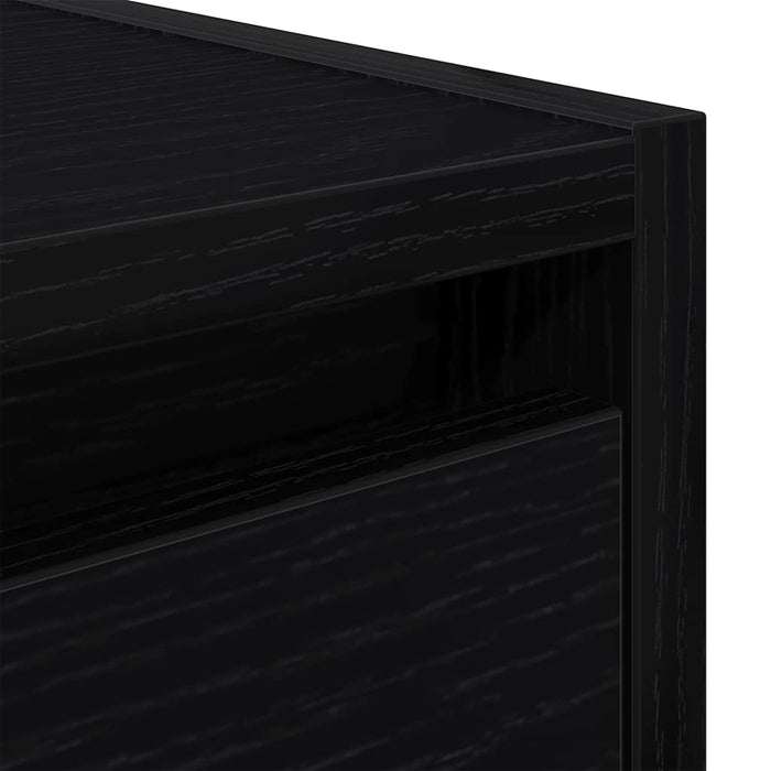 Noptiera montata pe perete Stejar negru 38x34x40 cm - WALTI WALTI