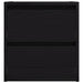 Noptiere de perete 2 buc Stejar negru 38x34x40 cm - WALTI WALTI