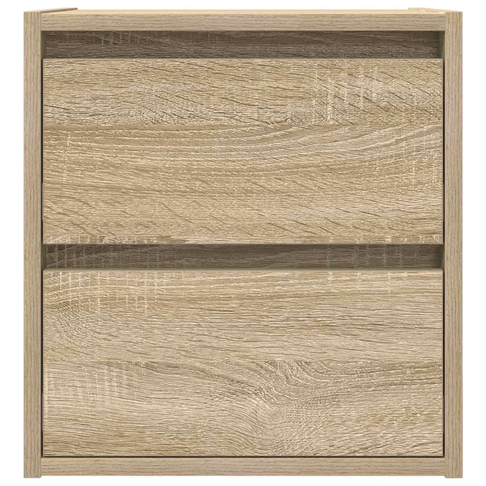 Noptiera montata pe perete Stejar Sonoma 38x34x40 cm - WALTI WALTI