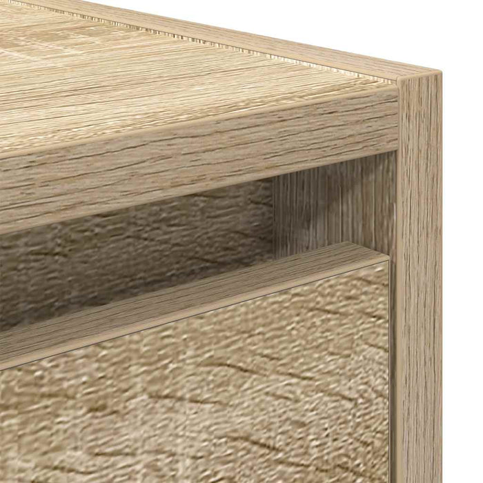 Noptiera montata pe perete Stejar Sonoma 38x34x40 cm - WALTI WALTI