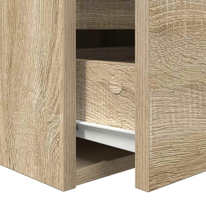 Noptiera montata pe perete Stejar Sonoma 38x34x40 cm - WALTI WALTI