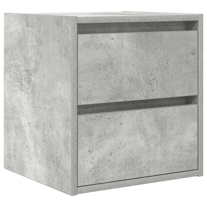 Noptiera de perete gri beton 38x34x40 cm - WALTI WALTI