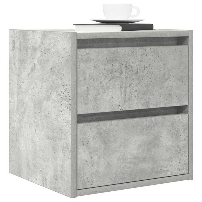 Noptiera de perete gri beton 38x34x40 cm - WALTI WALTI