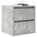 Noptiera de perete gri beton 38x34x40 cm - WALTI WALTI