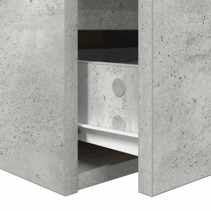 Noptiera de perete gri beton 38x34x40 cm - WALTI WALTI