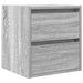 Noptiera montata pe perete gri Sonoma 38x34x40 cm - WALTI WALTI