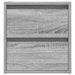 Noptiera montata pe perete gri Sonoma 38x34x40 cm - WALTI WALTI