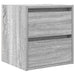 Noptiere montate pe perete 2 buc Gri Sonoma 38x34x40 cm - WALTI WALTI