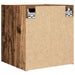 Noptiere montate pe perete 2 buc Lemn vechi 38x34x40 cm - WALTI WALTI