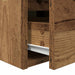 Noptiere montate pe perete 2 buc Lemn vechi 38x34x40 cm - WALTI WALTI