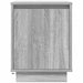 Noptiera cu lumini LED Gri Sonoma 38x34x50 cm - WALTI WALTI