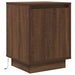 Noptiera cu lumini LED Stejar maro 38x34x50 cm - WALTI WALTI