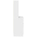 Noptiera alb 39x35x125 cm lemn prelucrat - WALTI WALTI