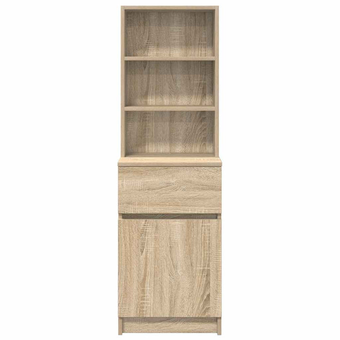 Noptiera Stejar Sonoma 39x35x125 cm Lemn prelucrat - WALTI WALTI