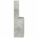 Noptiera gri beton 39x35x125 cm lemn prelucrat - WALTI WALTI