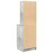 Noptiera gri beton 39x35x125 cm lemn prelucrat - WALTI WALTI