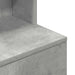Noptiera gri beton 39x35x125 cm lemn prelucrat - WALTI WALTI