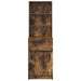 Noptiera stejar afumat 39x35x125 cm lemn de stratificat - WALTI WALTI