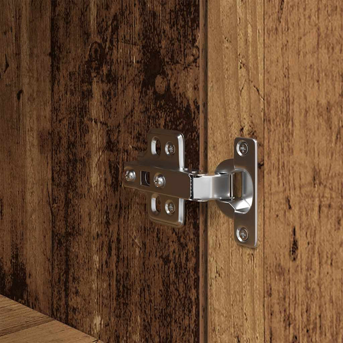 Noptiera din lemn vechi 39x35x125 cm lemn prelucrat - WALTI WALTI