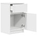 Noptiera alb 39x35x65 cm lemn prelucrat - WALTI WALTI