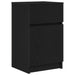 Noptiere, 2 buc., negru, 39x35x65 cm, lemn prelucrat - WALTI WALTI