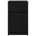Noptiere, 2 buc., negru, 39x35x65 cm, lemn prelucrat - WALTI WALTI