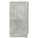Noptieră, gri beton, 39x35x65 cm, lemn prelucrat - WALTI WALTI