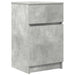 Noptiere, 2 buc., gri beton, 39x35x65 cm, lemn prelucrat - WALTI WALTI