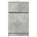 Noptiere, 2 buc., gri beton, 39x35x65 cm, lemn prelucrat - WALTI WALTI