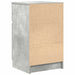 Noptiere, 2 buc., gri beton, 39x35x65 cm, lemn prelucrat - WALTI WALTI