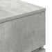 Noptiere, 2 buc., gri beton, 39x35x65 cm, lemn prelucrat - WALTI WALTI