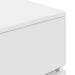 Noptiere cu 3 sertare 2 buc Alb 39x35x65 cm - WALTI WALTI