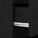 Noptiera cu 3 sertare Negru 39x35x65 cm - WALTI WALTI