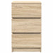Noptiera cu 3 sertare Stejar Sonoma 39x35x65 cm - WALTI WALTI