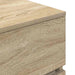 Noptiere cu 3 sertare 2 buc Stejar Sonoma 39x35x65 cm - WALTI WALTI