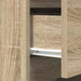 Noptiere cu 3 sertare 2 buc Stejar Sonoma 39x35x65 cm - WALTI WALTI