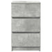 Noptiera cu 3 sertare gri beton 39x35x65 cm - WALTI WALTI