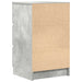 Noptiere cu 3 sertare 2 buc Beton Gri 39x35x65 cm - WALTI WALTI