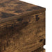 Noptiere cu 3 sertare 2 buc Stejar afumat 39x35x65 cm - WALTI WALTI