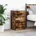 Noptiere cu 3 sertare 2 buc Stejar afumat 39x35x65 cm - WALTI WALTI