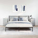 Noptiere cu 3 sertare 2 buc Gri Sonoma 39x35x65 cm - WALTI WALTI